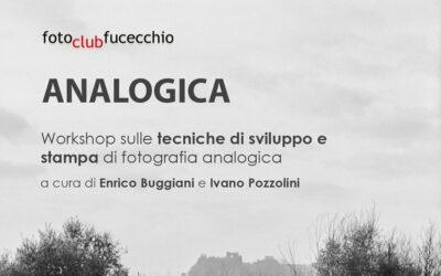 ANALOGICA – Workshop sulle tecniche di sviluppo e stampa di fotografia analogica